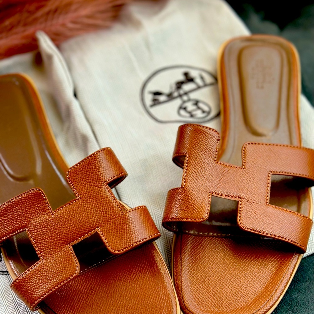 Sold out! Sold Out!NWT Designer Inspired Tan leather sandals various sizes